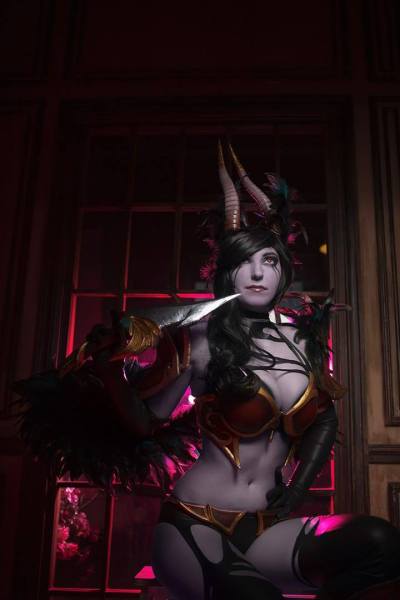 Dota 2 - Akasha (Queen of Pain) (Adornments of Blight) Cosplay