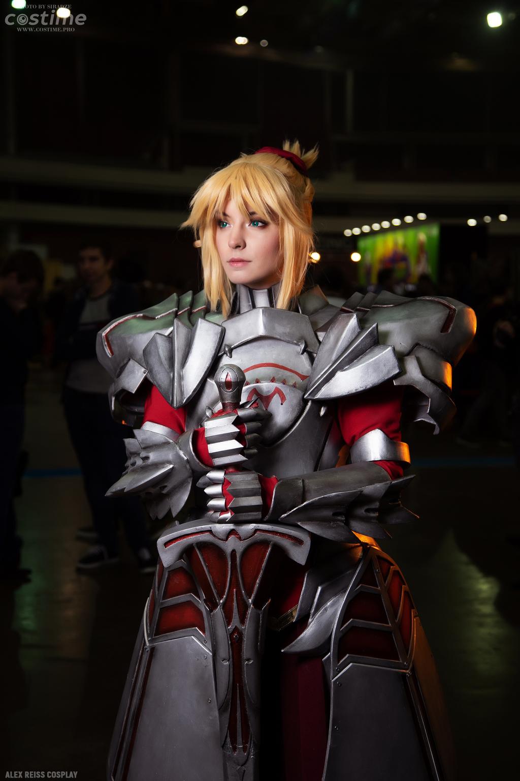 Fate-Apocrypha - Mordred (Saber of Red) (Armor) Cosplay - cosplay study