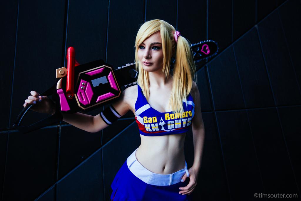 Lollipop Chainsaw - Juliet Starling (Cheerleader) Cosplay - light aesthetic