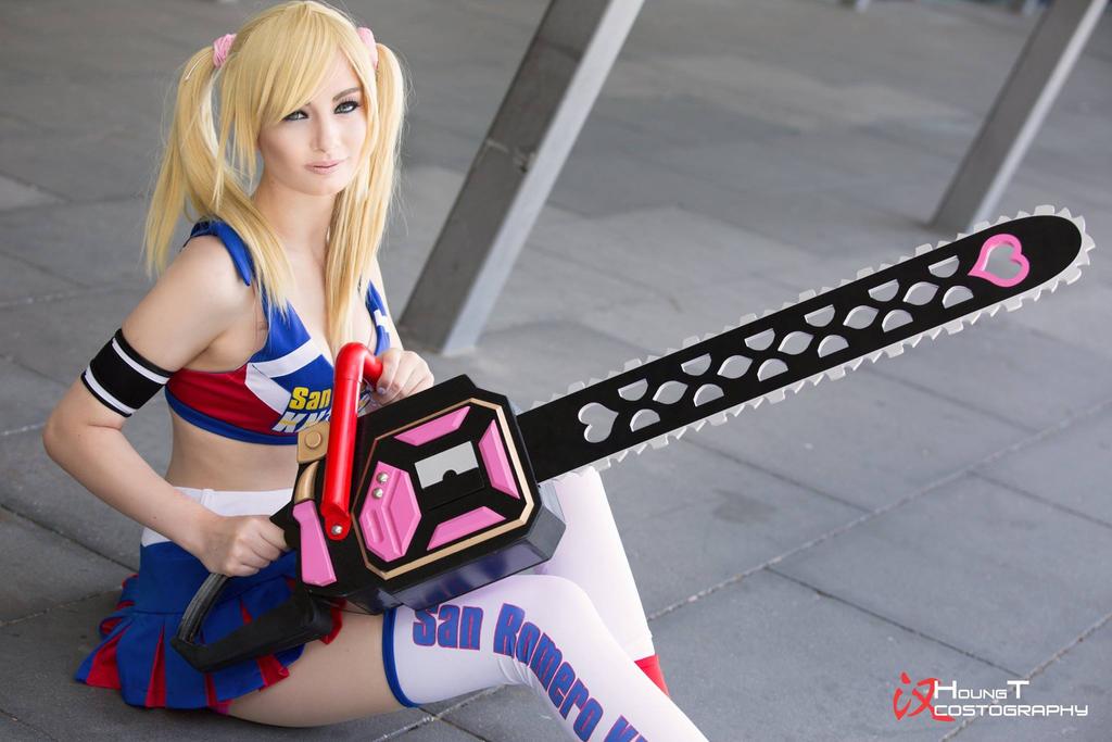 Lollipop Chainsaw - Juliet Starling (Cheerleader) Cosplay - inspired capture