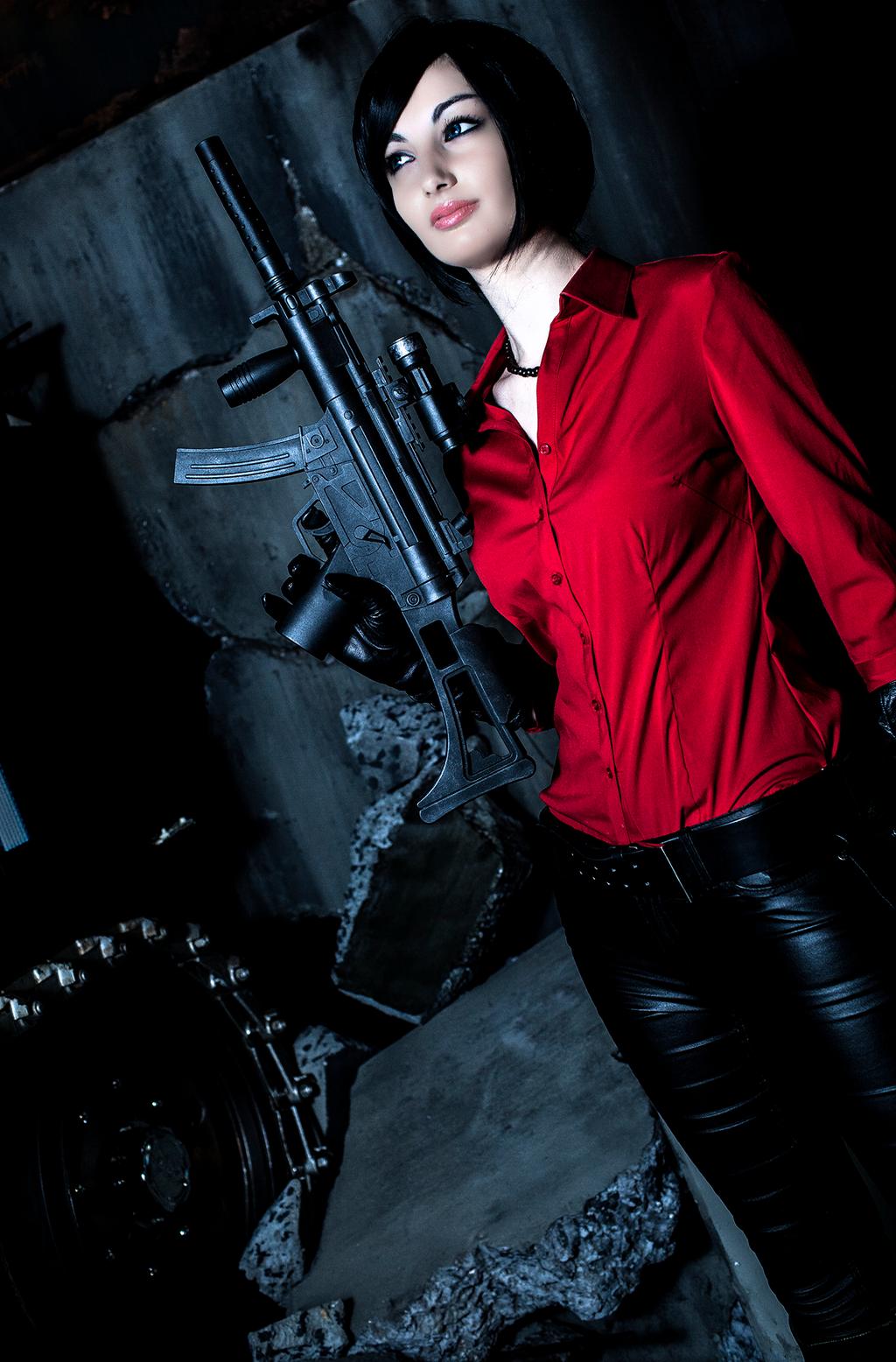 Resident Evil 6 - Ada Wong Cosplay - character costume portrait