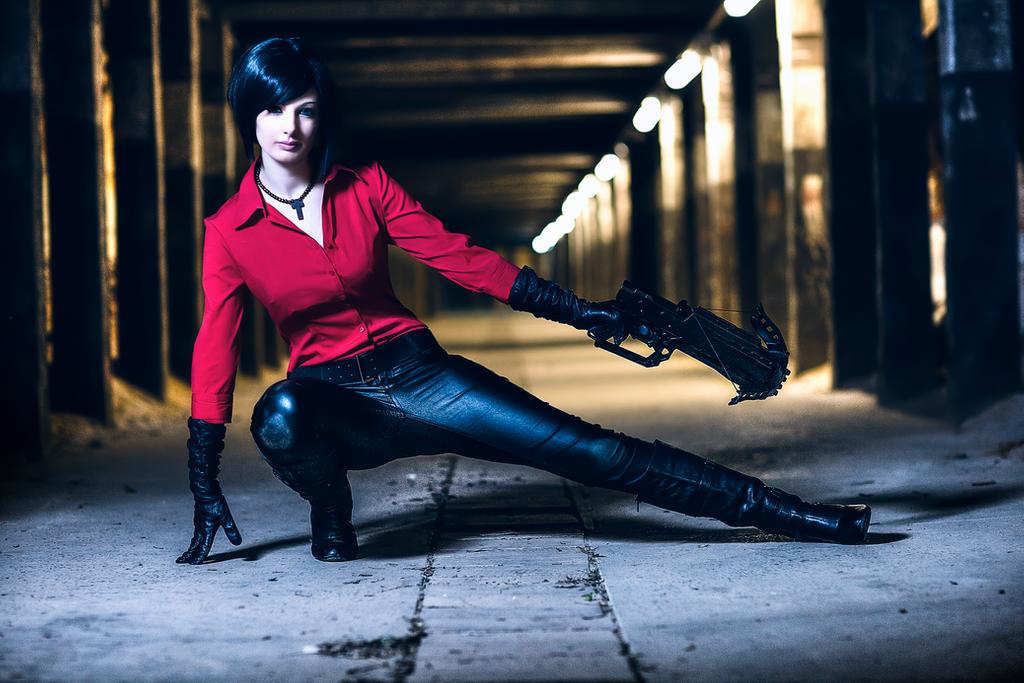 Resident Evil 6 - Ada Wong Cosplay - character recreation portrait