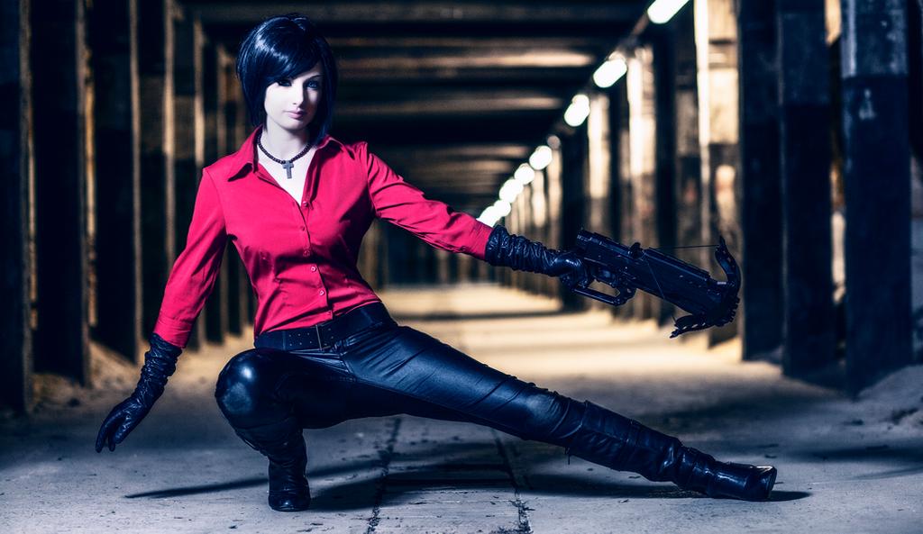 Resident Evil 6 - Ada Wong Cosplay - character costume portrait