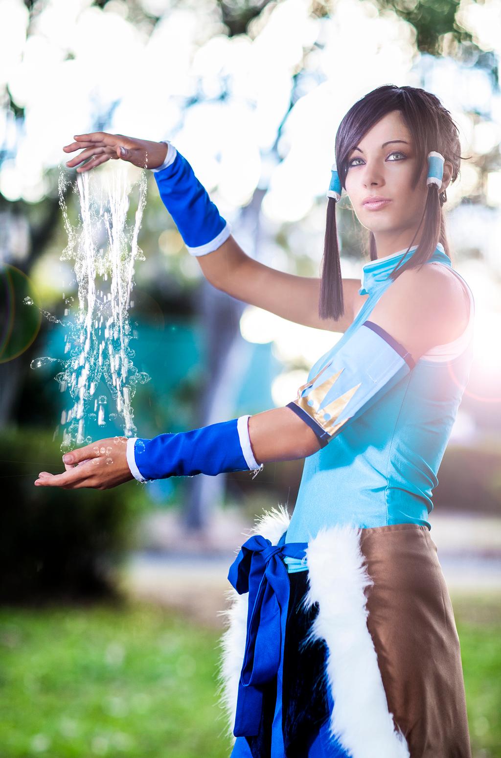 The Legend of Korra - Korra (Avatar Korra) Cosplay - full length photo