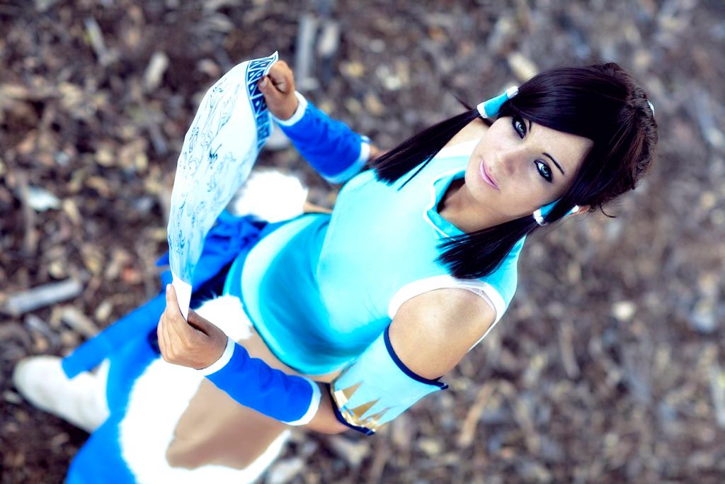 The Legend of Korra - Korra (Avatar Korra) Cosplay - full length photo