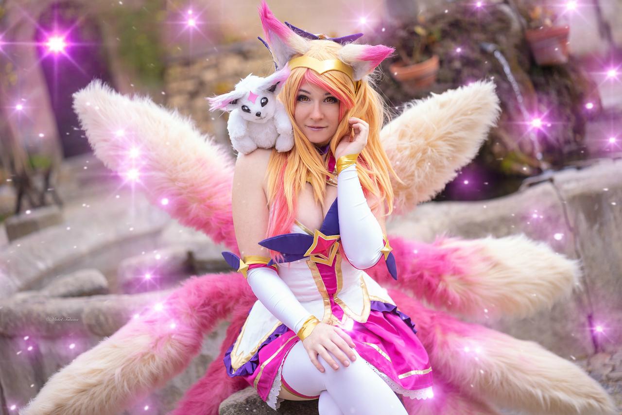 League of Legends - Ahri (Star Guardian) Cosplay - recreation League of Legends - Ahri (Star Guardian) Cosplay - recreation