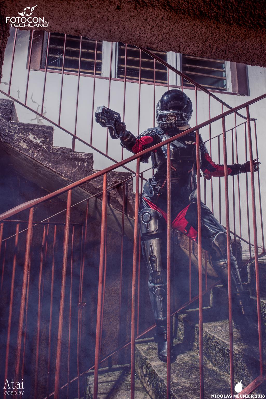 Mass Effect - Andromeda - Sara Ryder (McFarlane Toys) Cosplay - anime costume Mass Effect - Andromeda - Sara Ryder (McFarlane Toys) Cosplay - anime costume