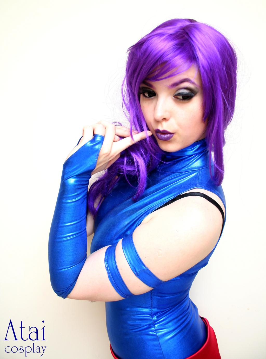 Psylocke - Elizabeth Braddock (Psylocke) Cosplay - artistic framing Psylocke - Elizabeth Braddock (Psylocke) Cosplay - artistic framing