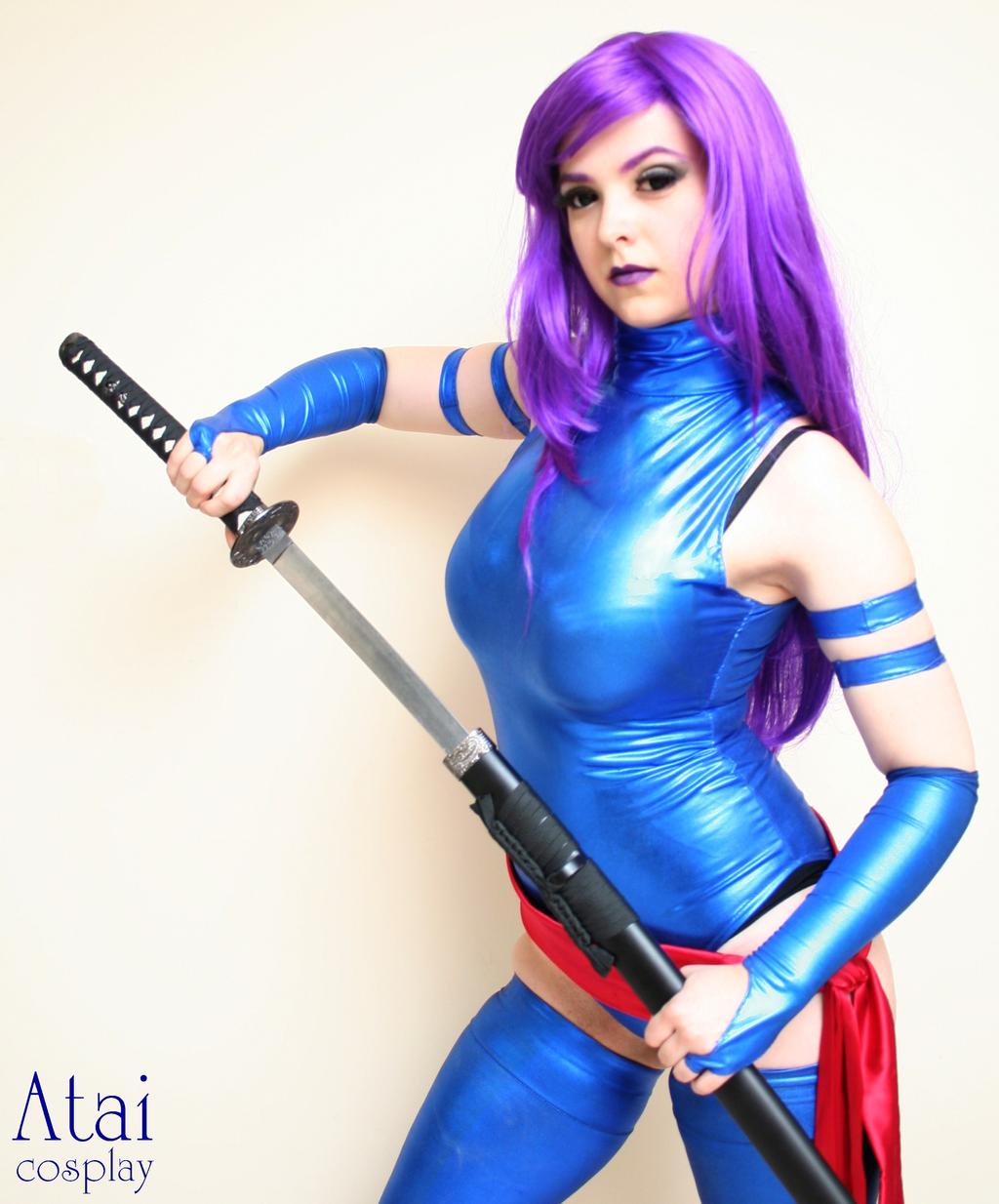 Psylocke - Elizabeth Braddock (Psylocke) Cosplay - delicate portrait Psylocke - Elizabeth Braddock (Psylocke) Cosplay - delicate portrait