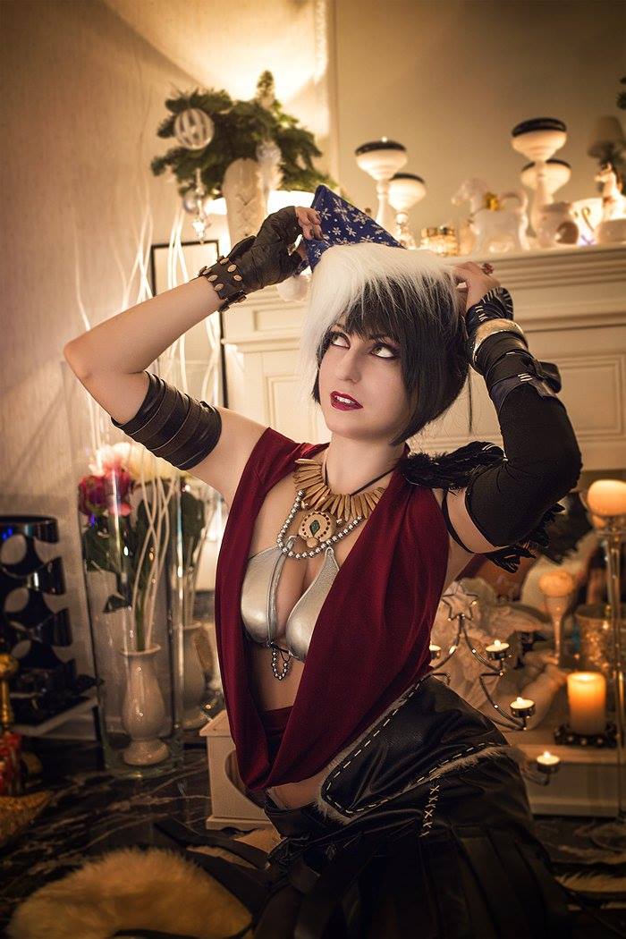 Dragon Age - Origins - Morrigan Cosplay - elegant character representation