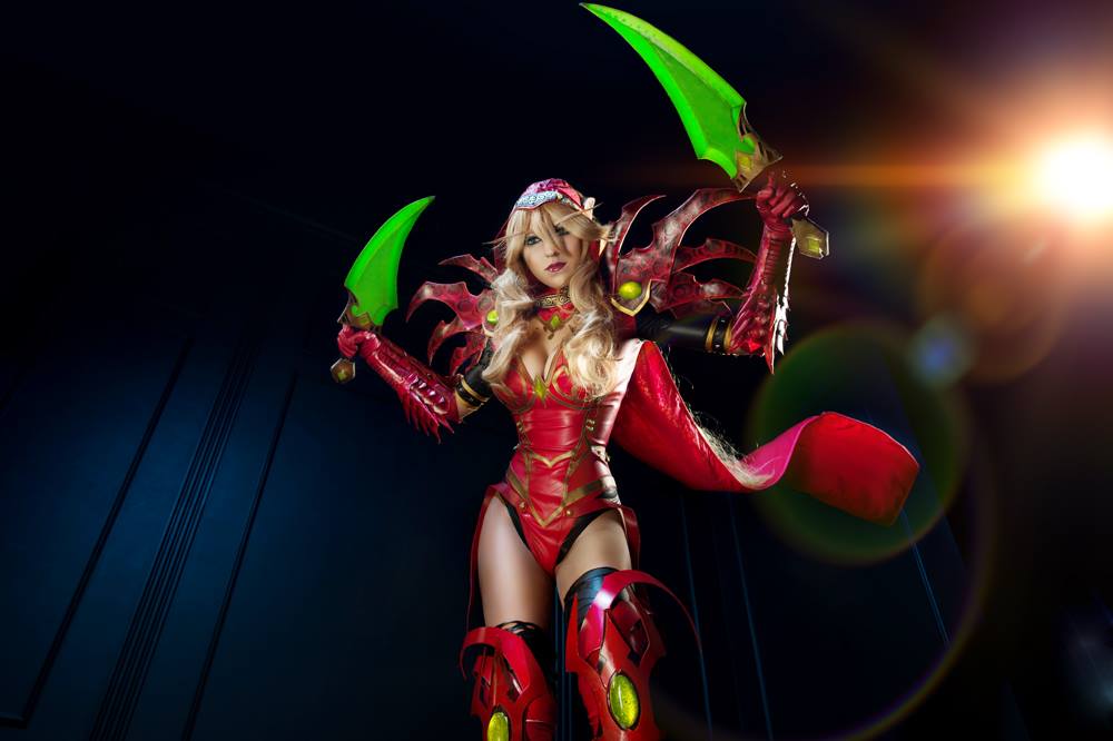 Heroes of the Storm - Valeera Sanguinar Cosplay - design showcase