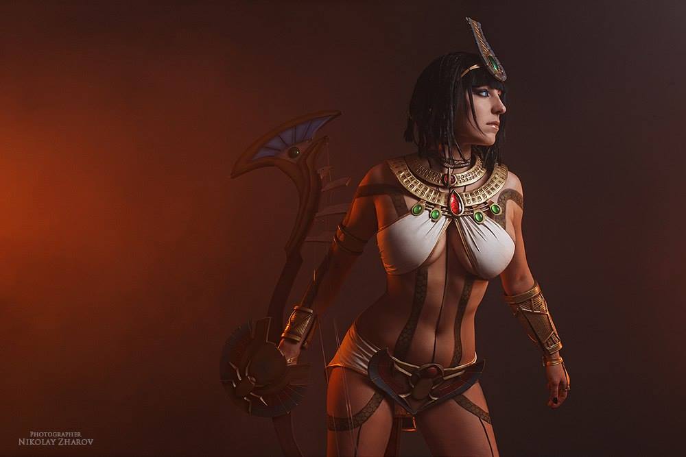 Smite - Neith (Weaver of Fate) Cosplay - premium character study