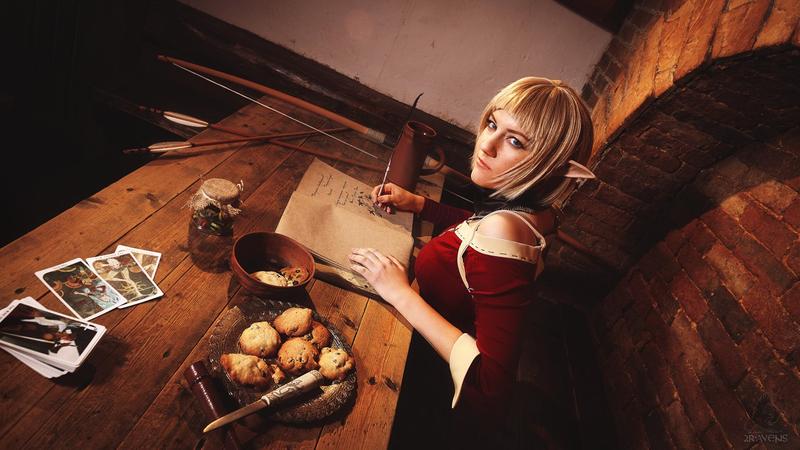 Dragon Age - Inquisition - Sera Cosplay - character recreation portrait