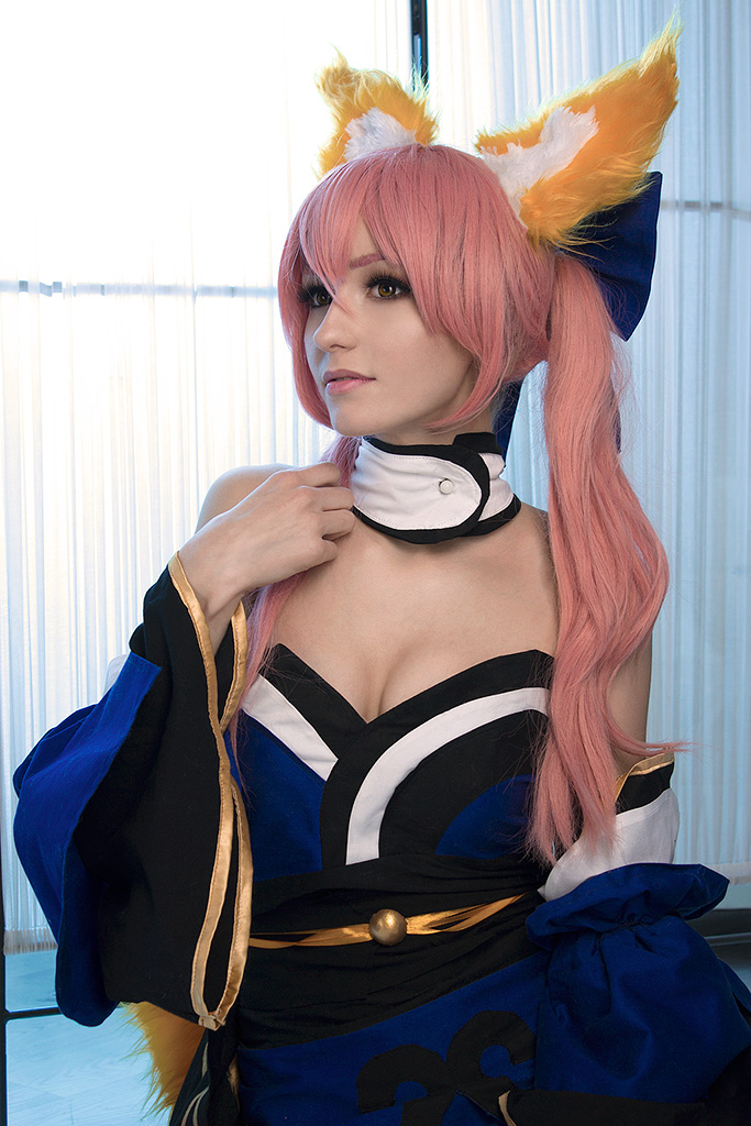 Fate Extra -  Tamamo no Mae (Caster) Cosplay - light aesthetic