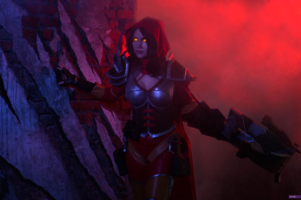 Heroes of the Storm - Valla (Demon Hunter) Cosplay - costume portrait