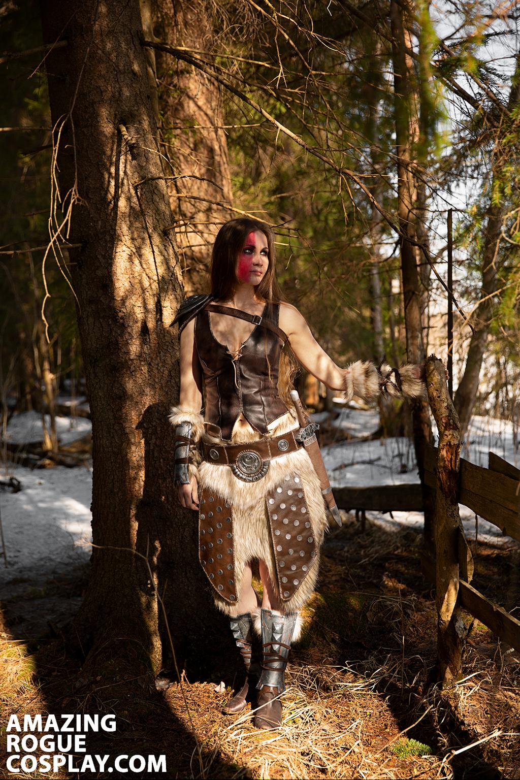 The Elder Scrolls 5 - Skyrim - Laat Dovahkiin Cosplay - portrait photo