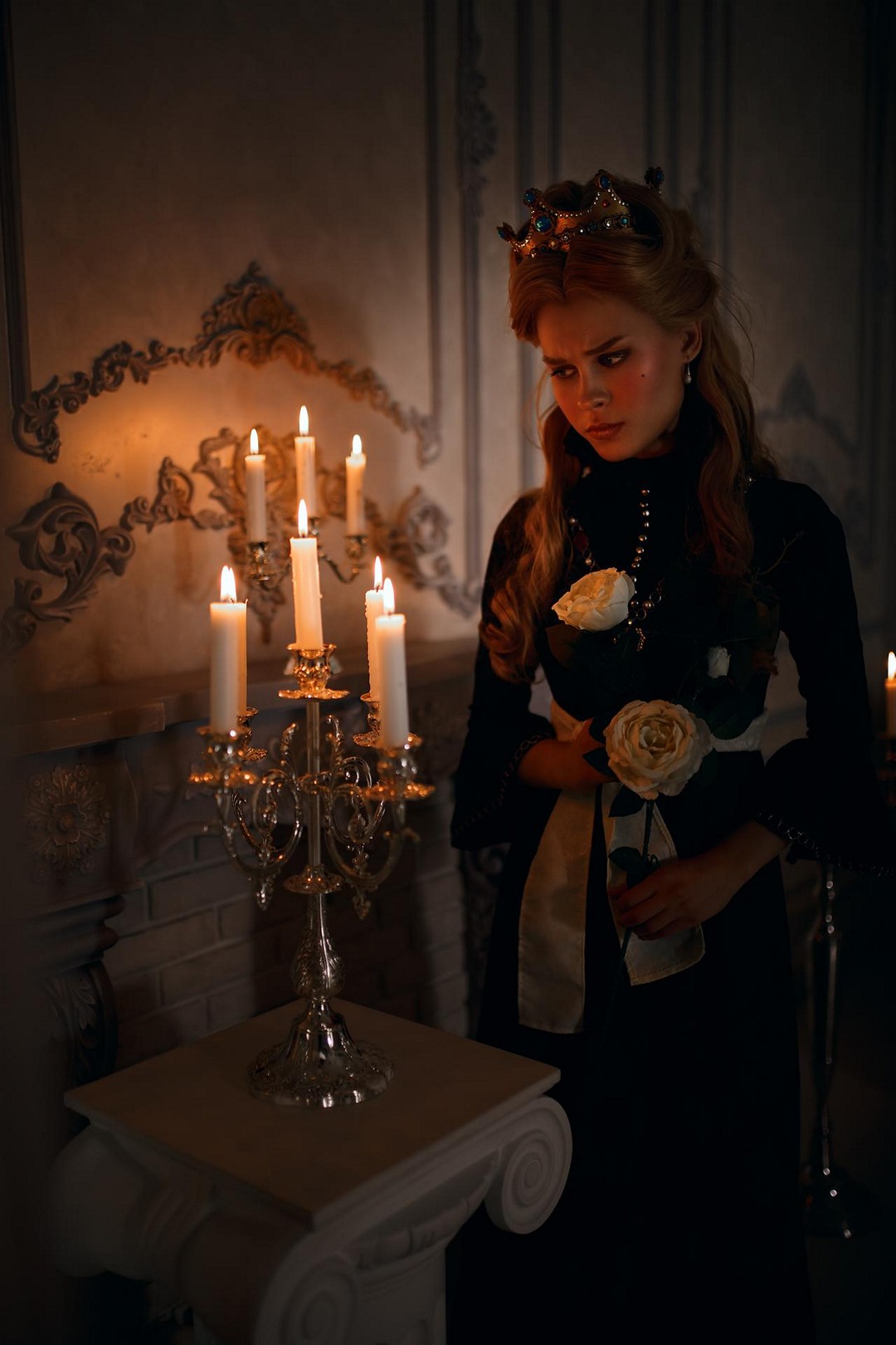 The Witcher 3 - Wild Hunt - Blood and Wine - Anna Henrietta Cosplay - full length photo