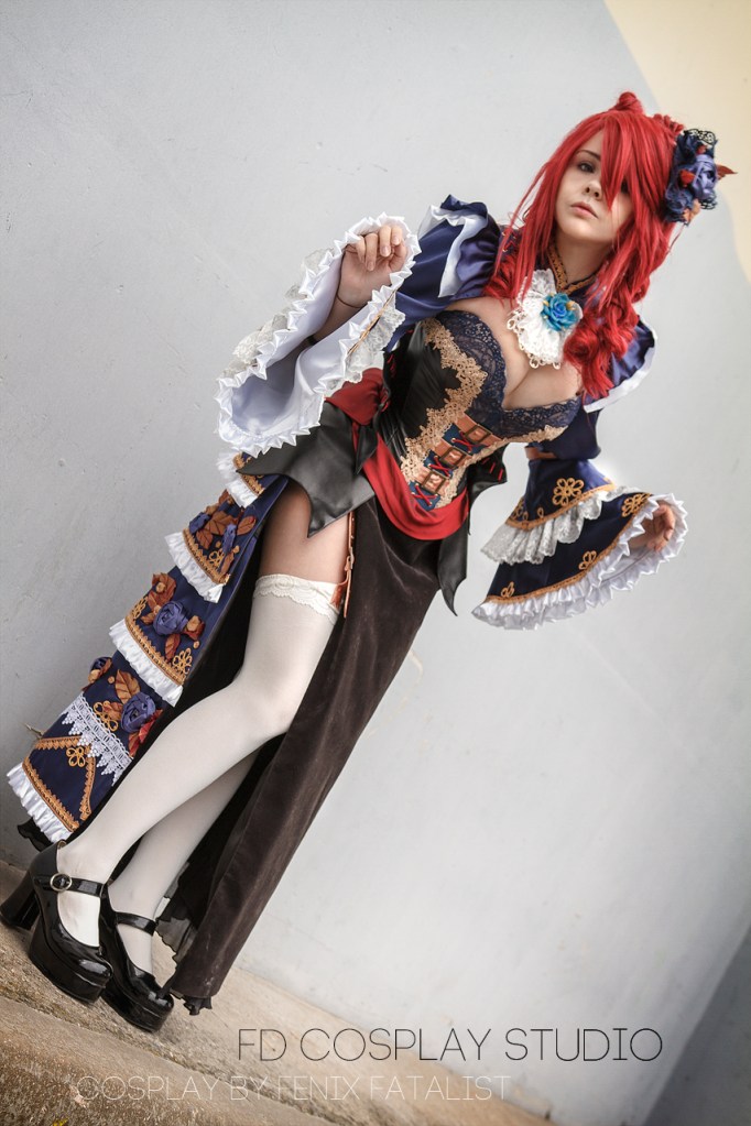 Shadowverse - Ceres of the Night Cosplay - authentic costume view