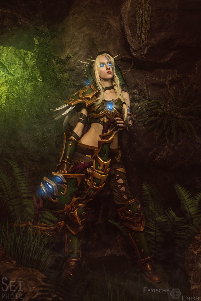 World of Warcraft - Battle for Azeroth - Alleria Windrunner Cosplay - nuanced study