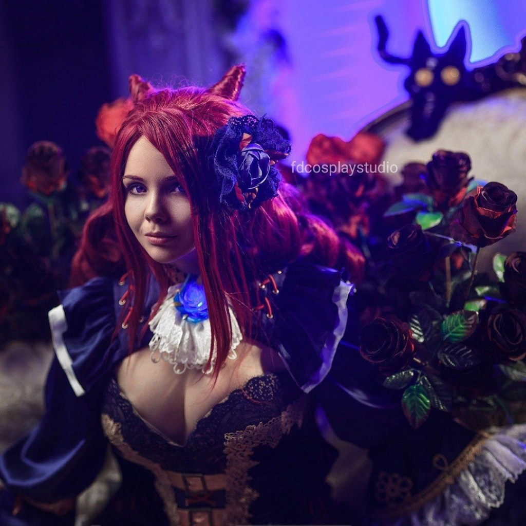 Shadowverse - Ceres of the Night Cosplay - delicate character portrait