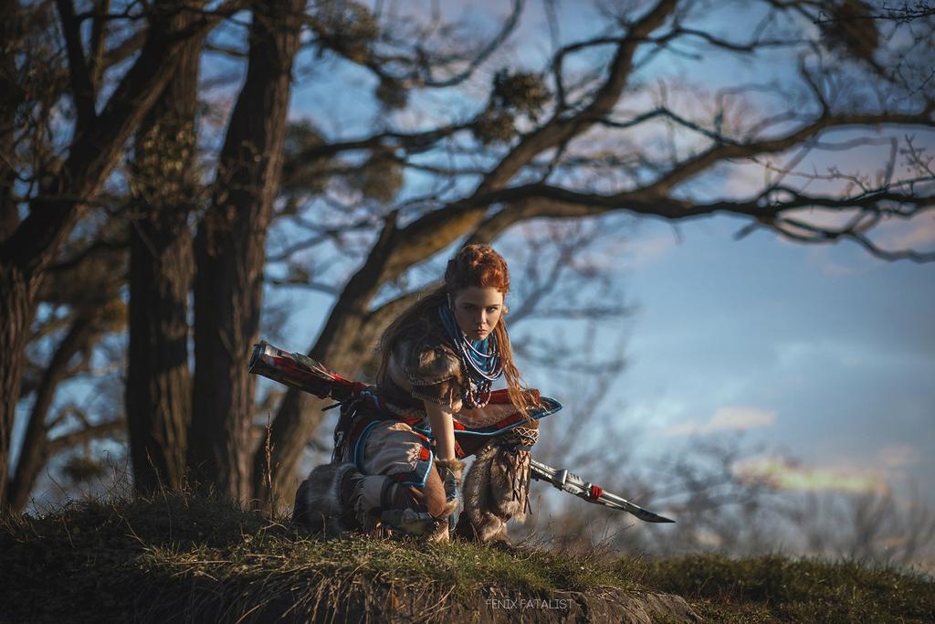 Horizon - Zero Dawn - Aloy (Outcast) Cosplay - cosplay study Horizon - Zero Dawn - Aloy (Outcast) Cosplay - cosplay study