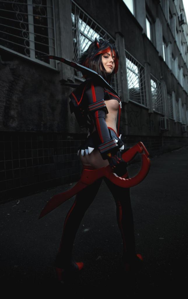 Kill la Kill - Ryuko Matoi Cosplay - sophisticated character portrait