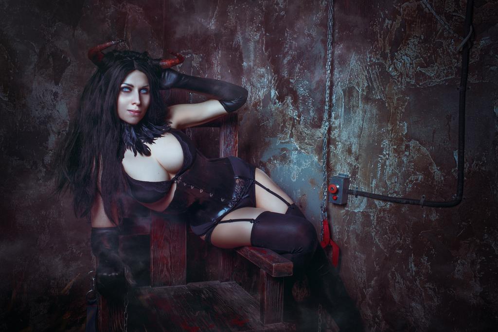 Succubus Original Vision Cosplay - cinematic costume portrait