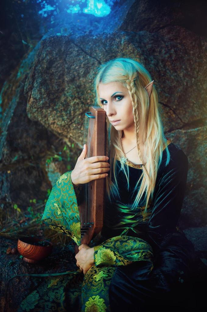 In the wood Original Vision Cosplay - full body portrait