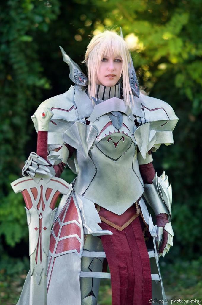 Fate-Apocrypha - Mordred (Saber of Red) (Armor) Cosplay - body photo