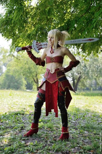 Fate-Apocrypha - Mordred (Saber of Red) (Armorless) Cosplay