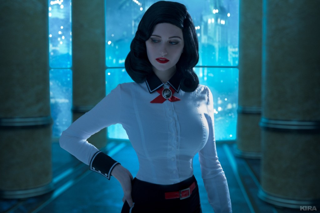 BioShock - Infinite - Elizabeth Cosplay - full length character portrait BioShock - Infinite - Elizabeth Cosplay - full length character portrait