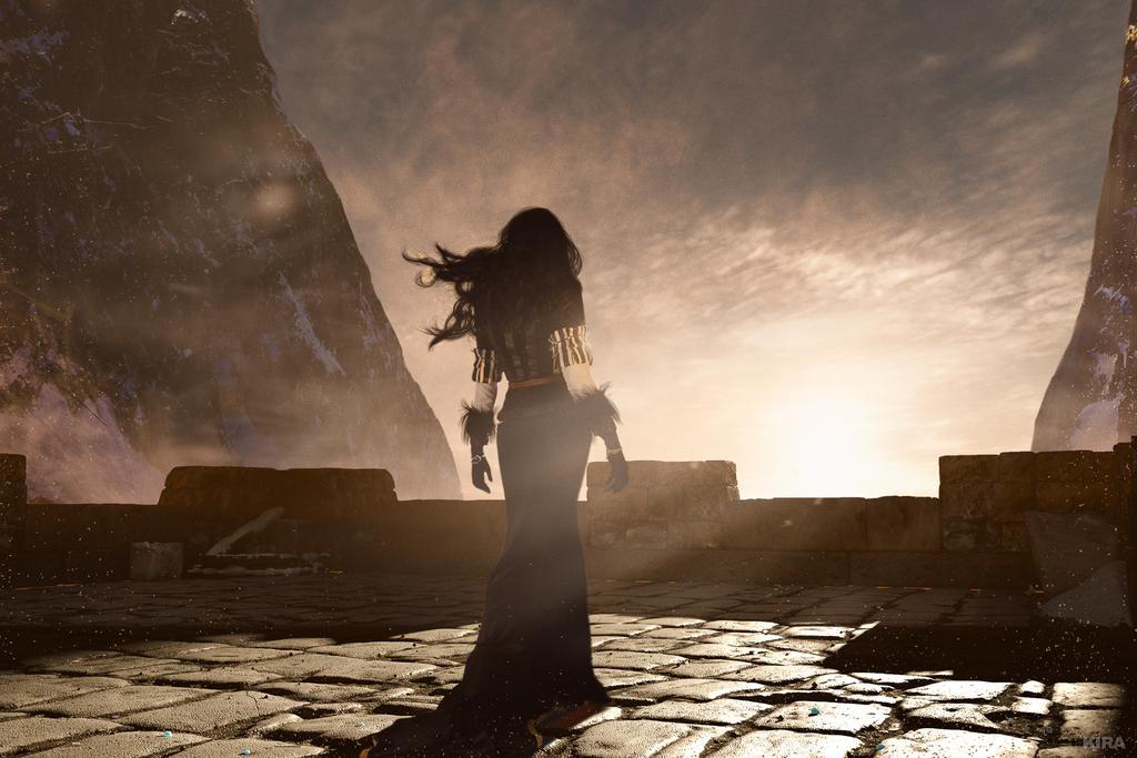 The Witcher 3 - Wild Hunt - Yennefer of Vengerberg Cosplay - body photo