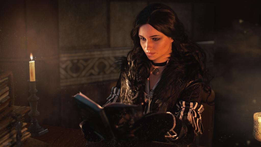 The Witcher 3 - Wild Hunt - Yennefer of Vengerberg Cosplay - anime costume