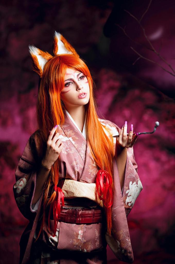 Inari &amp; Kitsune (Japanese Mythology) Original Vision Cosplay - full length port.