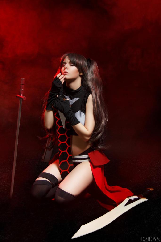 Fate Stay Night - Rin Tohsaka (Aniplex) Cosplay - soft focus shot