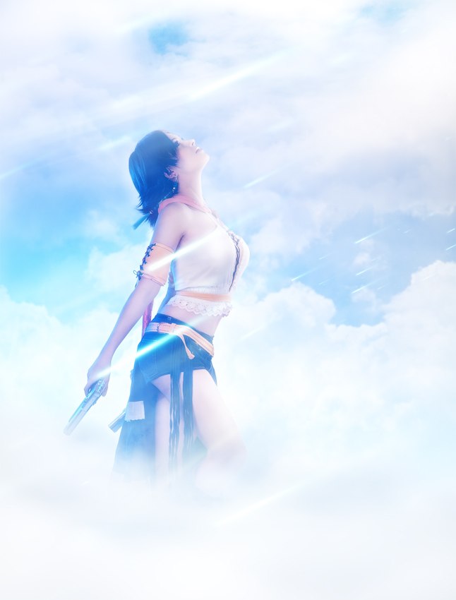 Final Fantasy 10-2 - Yuna Cosplay - expressive character portrait Final Fantasy 10-2 - Yuna Cosplay - expressive character portrait