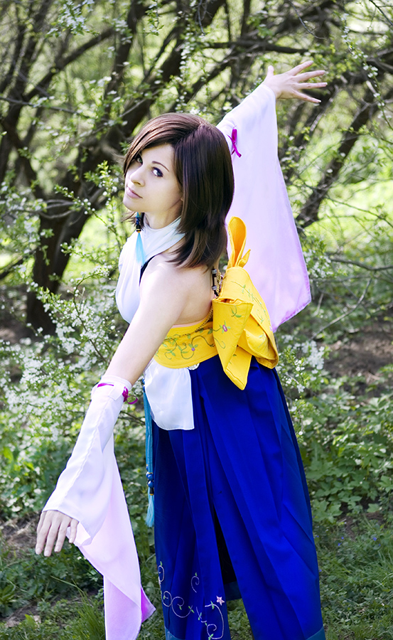 Final Fantasy 10 - Yuna Cosplay - character portrait photography