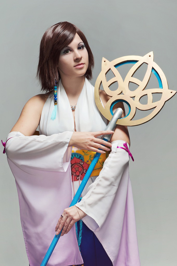 Final Fantasy 10 - Yuna Cosplay - character portrait photography