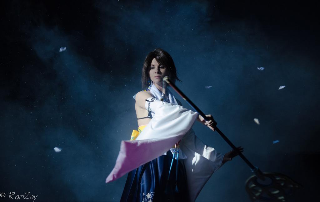 Final Fantasy 10 - Yuna Cosplay - character portrait photography