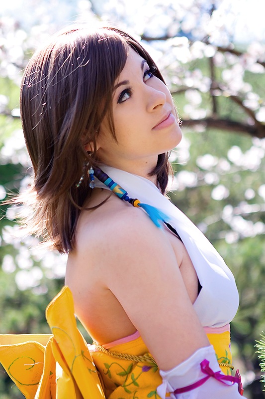 Final Fantasy 10 - Yuna Cosplay - character portrait photography