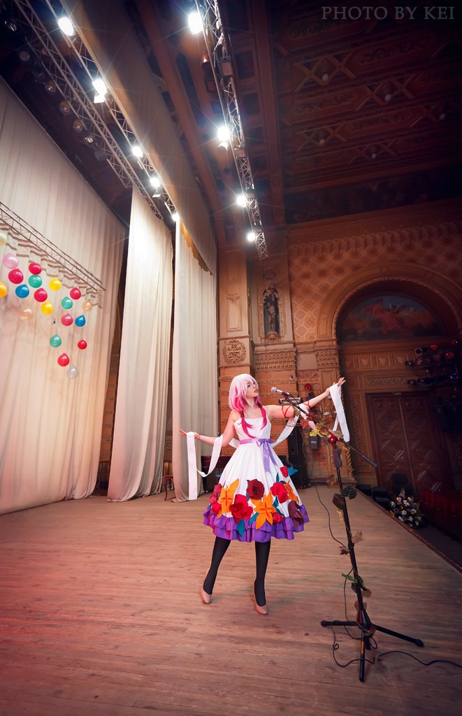 Guilty Crown - Inori Yuzuriha (White Flower) Cosplay - body photo Guilty Crown - Inori Yuzuriha (White Flower) Cosplay - body photo