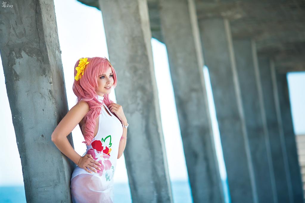 gundam seed destiny lacus clyne swimsuit cosplay 7