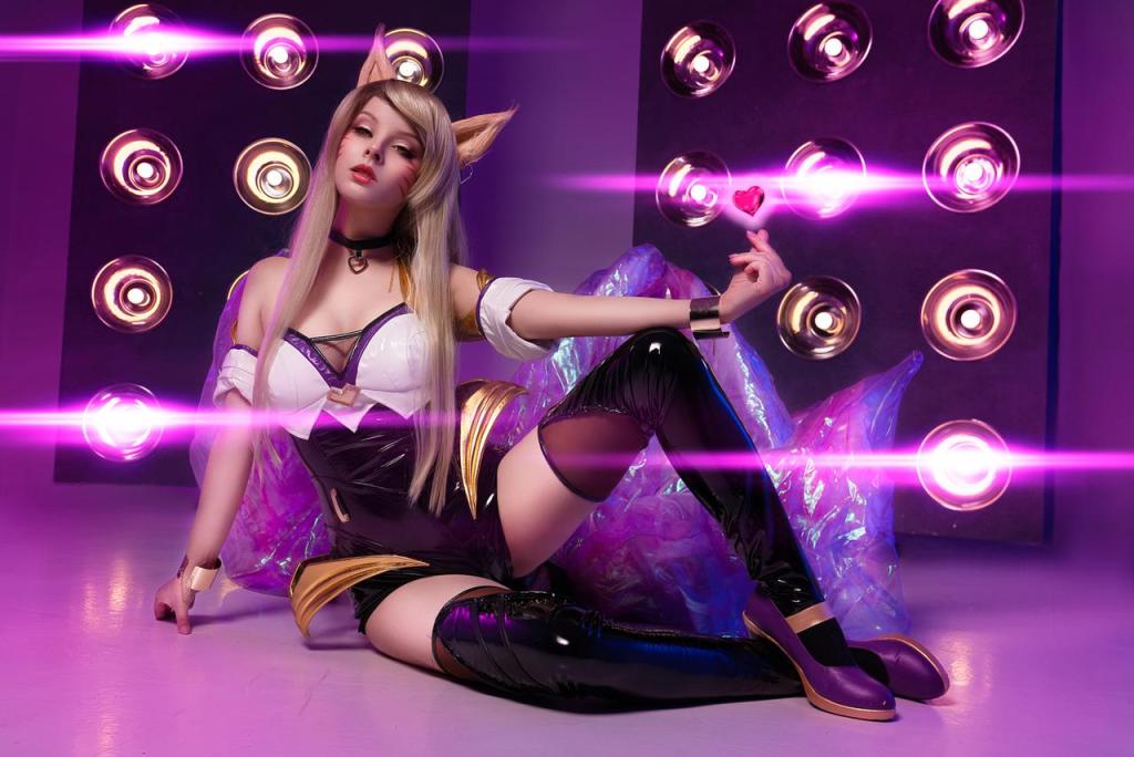 League of Legends - Ahri (KDA) Cosplay - inspired character capture League of Legends - Ahri (KDA) Cosplay - inspired character capture