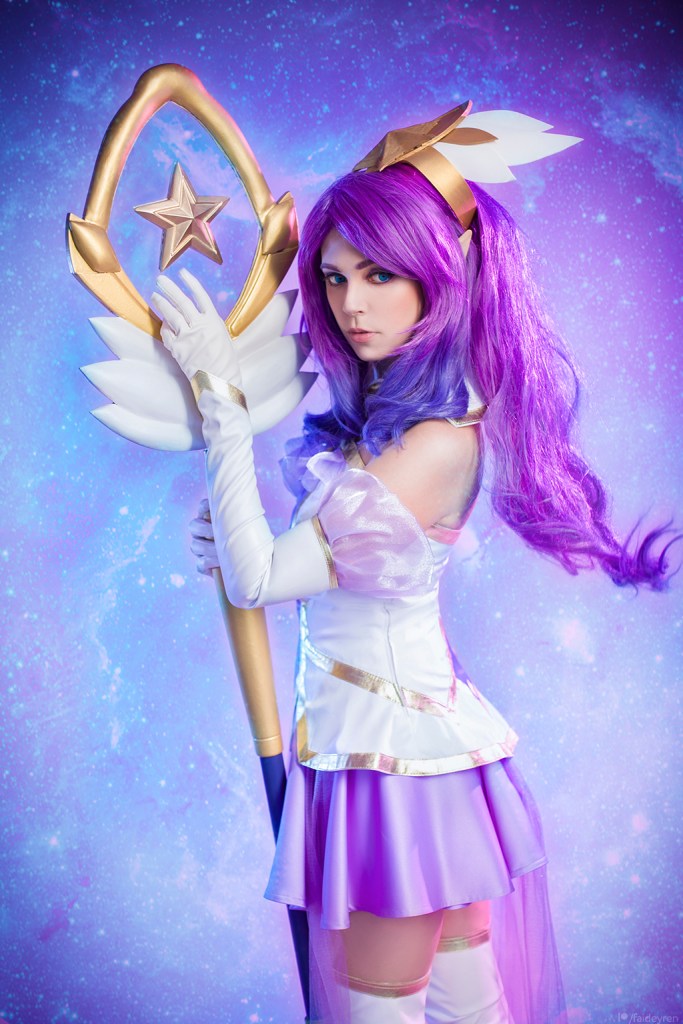 League of Legends - Janna (Star Guardian) Cosplay - full length photo
