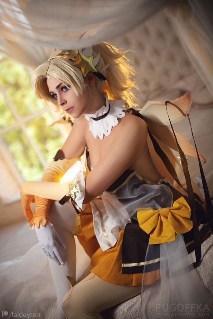 Overwatch - Mercy (Magical Girl) (Concept) Cosplay - nuanced study