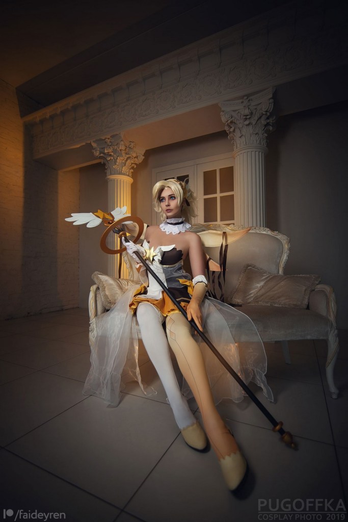 Overwatch - Mercy (Magical Girl) (Concept) Cosplay - inspired capture