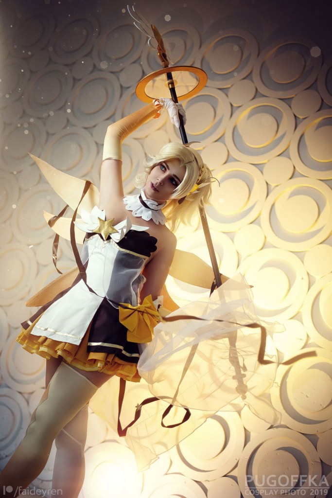 Overwatch - Mercy (Magical Girl) (Concept) Cosplay - inspired capture