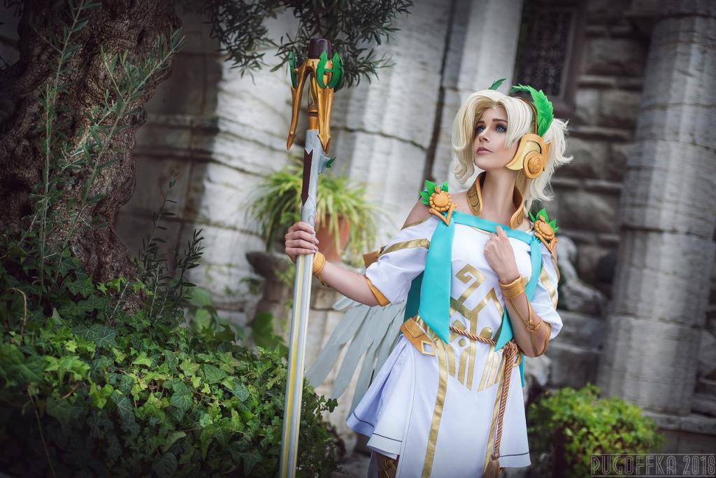 Overwatch - Mercy (Winged Victory) Cosplay - cosplay study