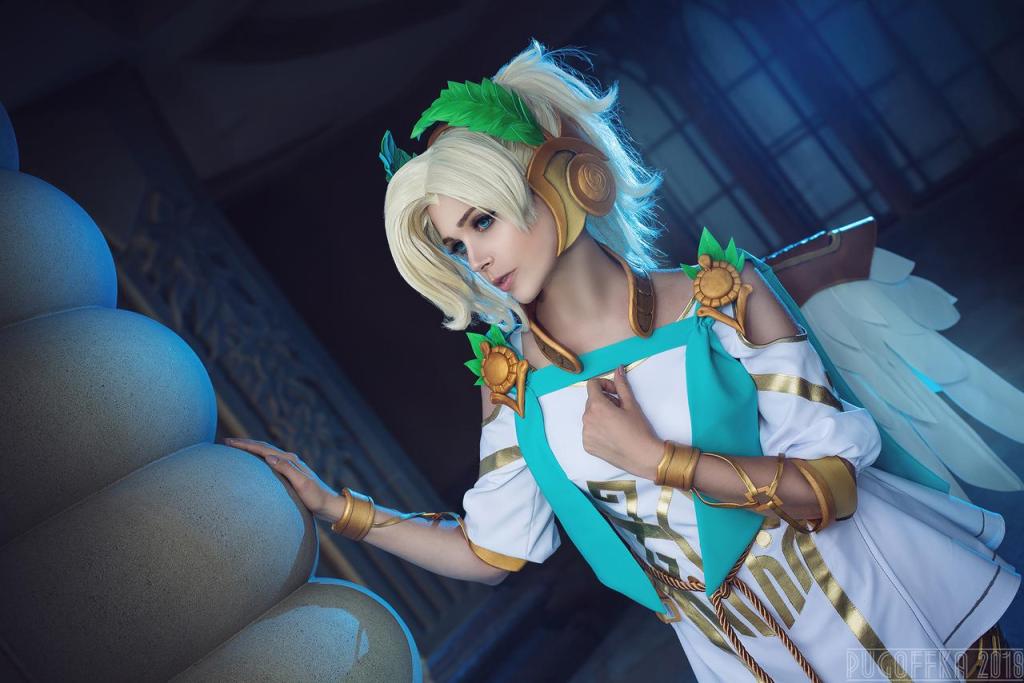 Overwatch - Mercy (Winged Victory) Cosplay - cosplay study