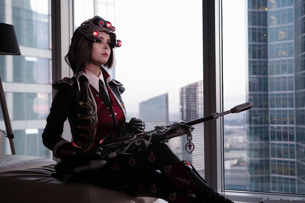 Overwatch - Widowmaker (Huntress) Cosplay - anime costume